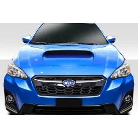 Duraflex 115573 - STI Look Hood For 2018-2023 Subaru Crosstrek - 1 Piece