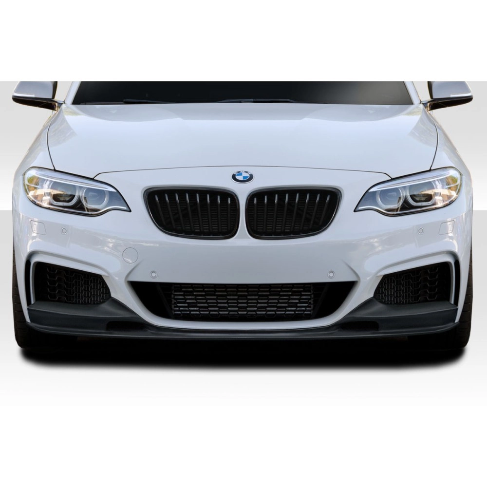 Duraflex 115613 - GTF Front Lip Under Spoiler For 2014-2021 BMW 2 Series F22 F23 - 1 Piece