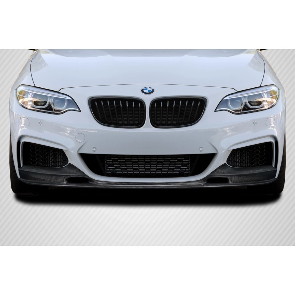 Carbon Creations 115614 - GTF Front Lip Under Spoiler For 2014-2021 BMW 2 Series F22 F23 - 1 Piece