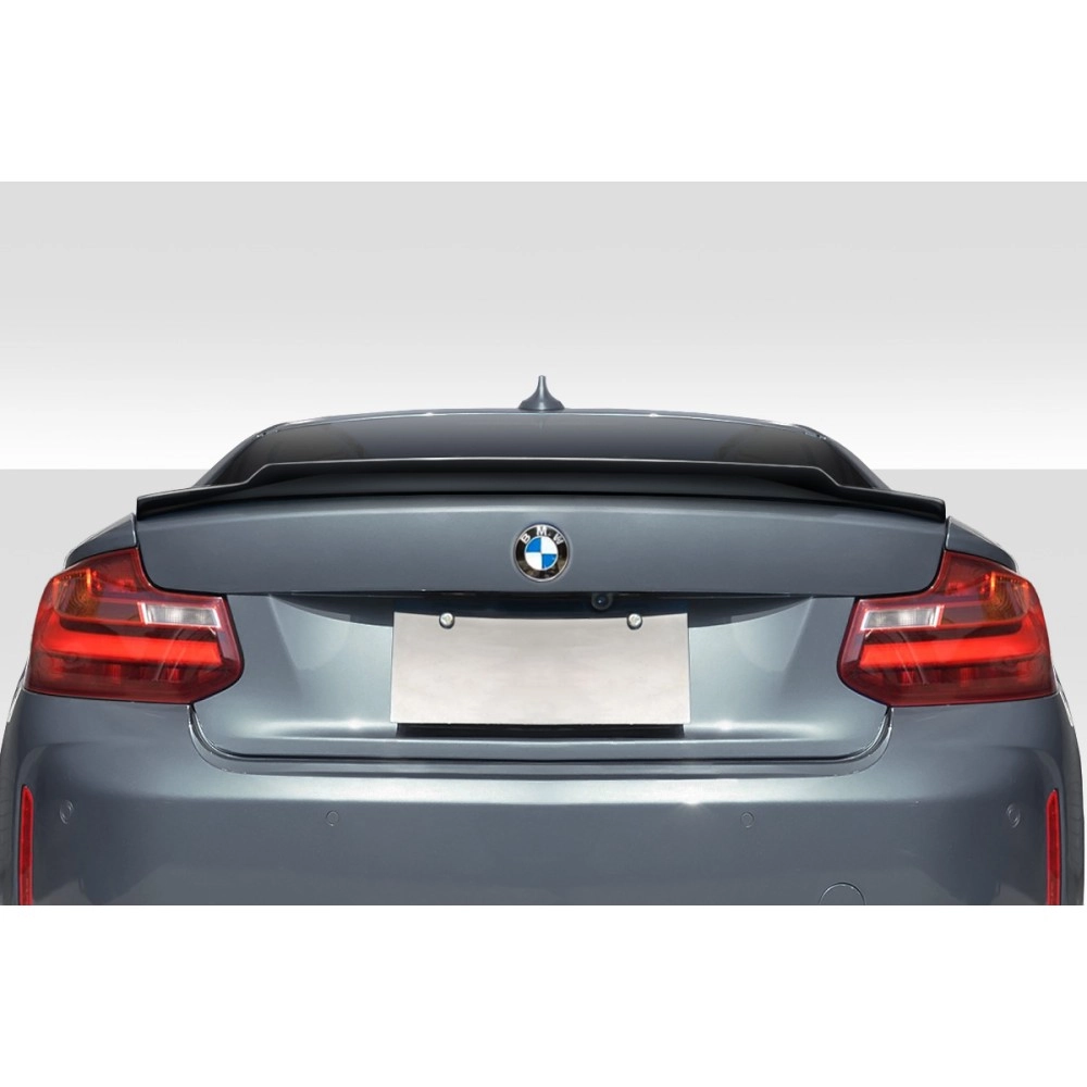 Duraflex 115621 - High Kick Rear Wing Spoiler For 2014-2021 BMW 2 Series F22 F87 - 1 Piece