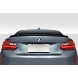 Duraflex 115621 - High Kick Rear Wing Spoiler For 2014-2021 BMW 2 Series F22 F87 - 1 Piece