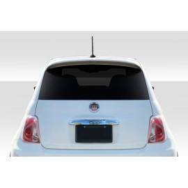 Duraflex 115623 - Abarth Look Roof Wing Spoiler For 2012-2019 Fiat 500 - 1 Piece
