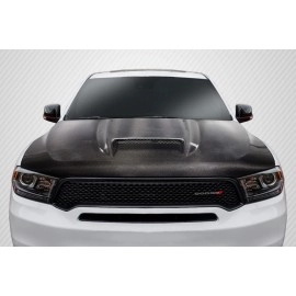 Carbon Creations 115653 - SRT Look Hood For 2011-2023 Dodge Durango - 1 Piece