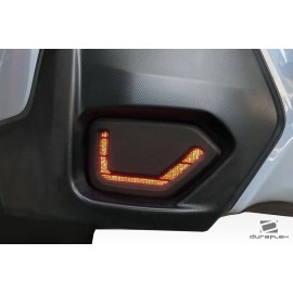 Duraflex 115734 - Fennec Outdoors Edition V2 Reflector Covers For 2018-2023 Subaru Crosstrek - 2 Piece
