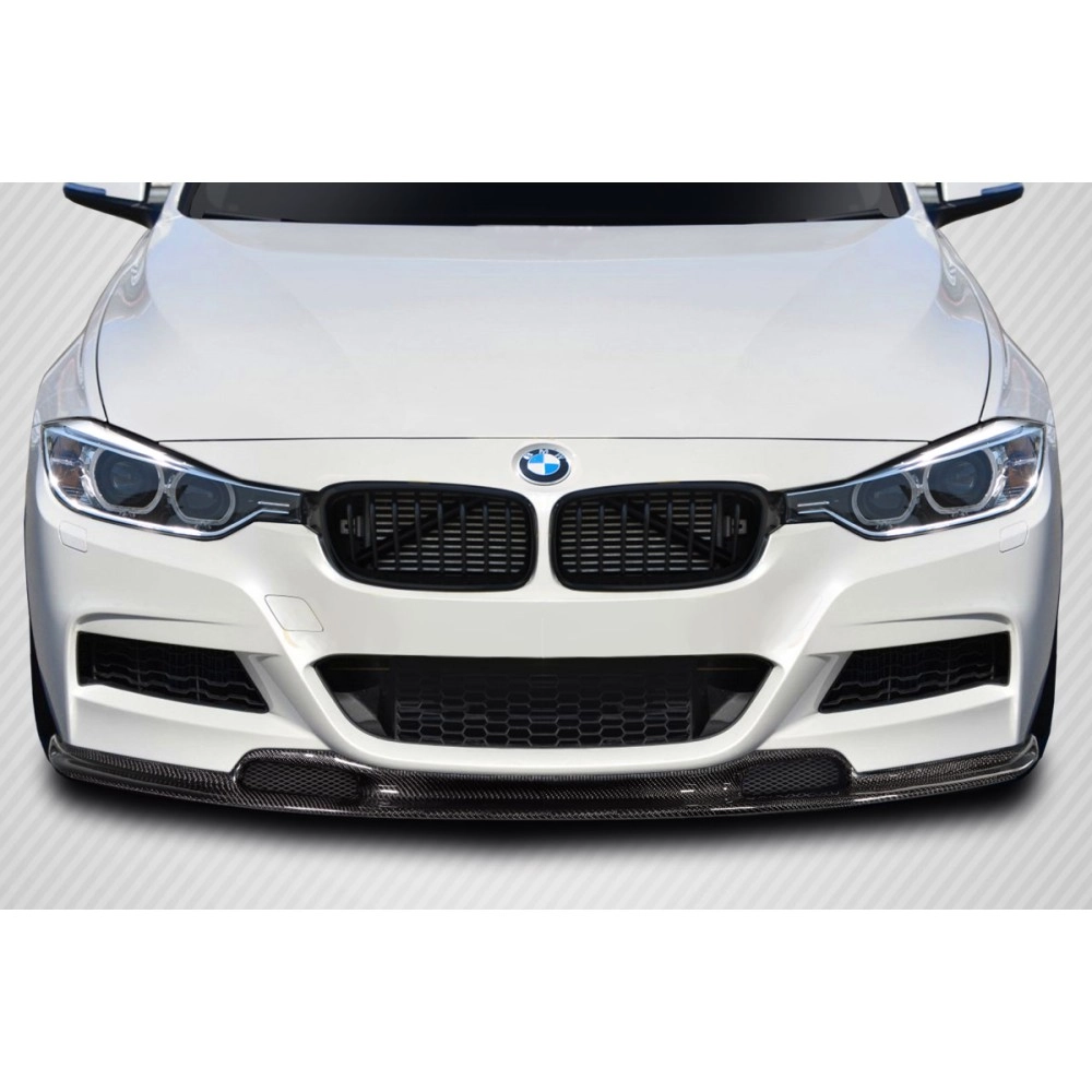 Carbon Creations 115767 - V1 Front Lip Under Spoiler For 2012-2018 BMW 3 Series - 1 Piece