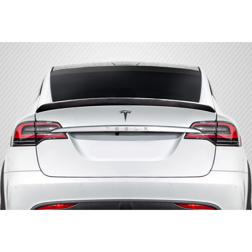 Carbon Creations 115815 - High Kick Rear Wing Spoiler For 2016-2023 Tesla Model X - 1 Piece