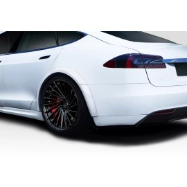 Duraflex 115968 - RVS Rear Fender Flares For 2012-2023 Model S - 4 Piece