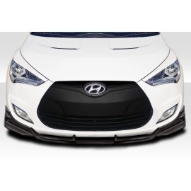 Duraflex 115976 - EBS Front Lip Spoiler For 2012-2017 Hyundai Veloster - 3 Piece