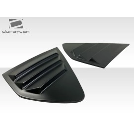 Duraflex 116000 - Fennec Outdoors Edition Rear Window Scoops For 2018-2023 Subaru Crosstrek - 2 Piece