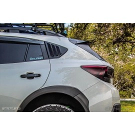 Duraflex 116000 - Fennec Outdoors Edition Rear Window Scoops For 2018-2023 Subaru Crosstrek - 2 Piece