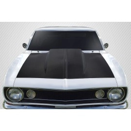 Carbon Creations 116033 - 2" Cowl Hood For 1967-1969 Chevrolet Camaro - 1 Piece