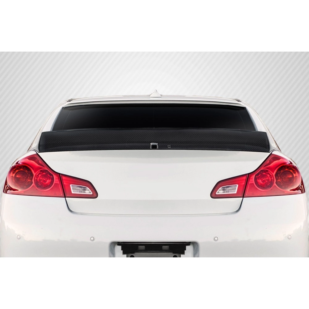Carbon Creations 116077 - LBW Rear Wing Trunk Lid Spoiler For 2008-2015 Infiniti G Sedan - 1 Piece