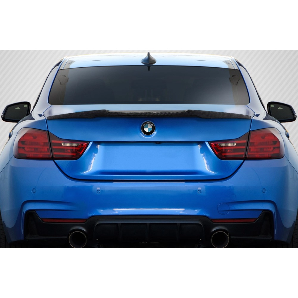 Carbon Creations 116170 - M4 Look Rear Wing Trunk Lid Spoiler For 2014-2020 BMW 4 Series F32 - 1 Piece