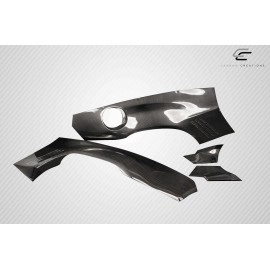 Carbon Creations 116309 - RBS Wide Body Rear Fender Flares For 2010-2015 Chevrolet Camaro - 4 Piece