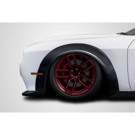 Carbon Creations 116359 - Demon Look Wide Body Fender Flares For 2015-2023 Dodge Challenger - 14 Piece