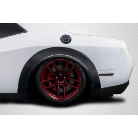 Carbon Creations 116359 - Demon Look Wide Body Fender Flares For 2015-2023 Dodge Challenger - 14 Piece