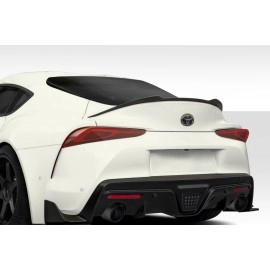 Duraflex 116443 - Speed Rear Wing Add On For 2019-2023 Toyota Supra A90 - 1 Piece