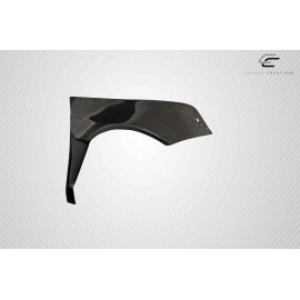Carbon Creations 116448 - A1 Front Fender Flares For 2002-2006 Acura RSX - 4 Piece