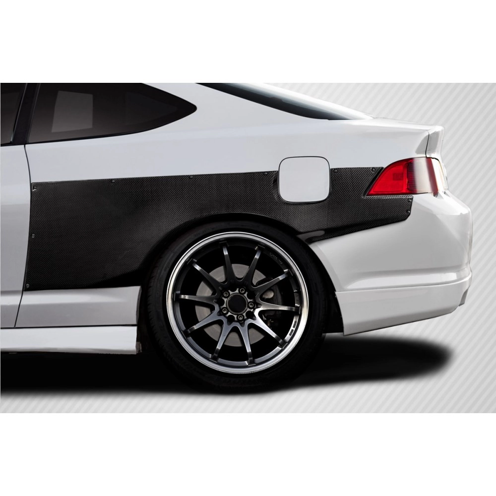 Carbon Creations 116450 - A1 Rear Fender Flares For 2002-2006 Acura RSX - 2 Piece