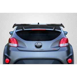 Carbon Creations 116451 - MR Wing Spoiler For 2012-2017 Hyundai Veloster - 3 Piece