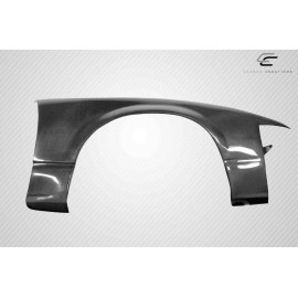 Carbon Creations 116454 - K Power Style Front Fenders (+50mm) For 1989-1994 Nissan 240SX - 2 Piece