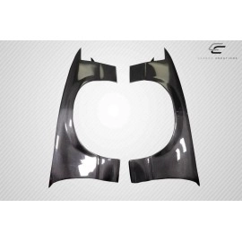 Carbon Creations 116454 - K Power Style Front Fenders (+50mm) For 1989-1994 Nissan 240SX - 2 Piece