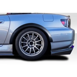 Duraflex 116486 - VTX Fender Flares For 2000-2009 Honda S2000 - 4 Piece