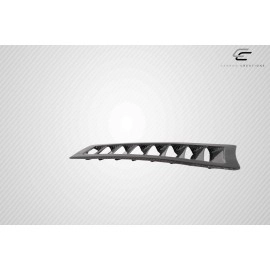 Carbon Creations 116509 - GT1 Hood Vents For 2009-2020 Nissan 370Z Z34 - 3 Piece