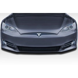 Couture 116515 - Polyurethane OEM Facelift Refresh Look Front Bumper Cover For 2012-2016 Tesla Model S - 1 Piece