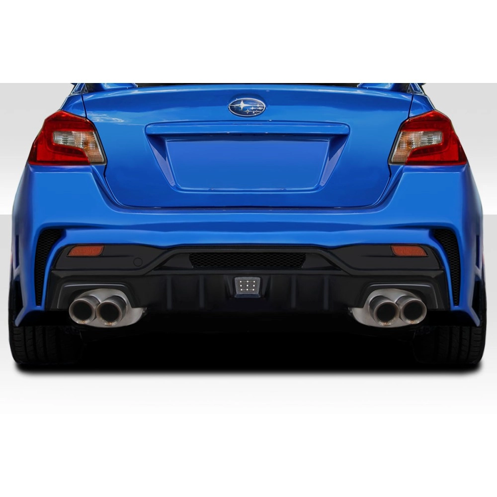 Duraflex 116706 - VRS Rear Bumper Cover For 2015-2021 Subaru WRX STI - 1 Piece