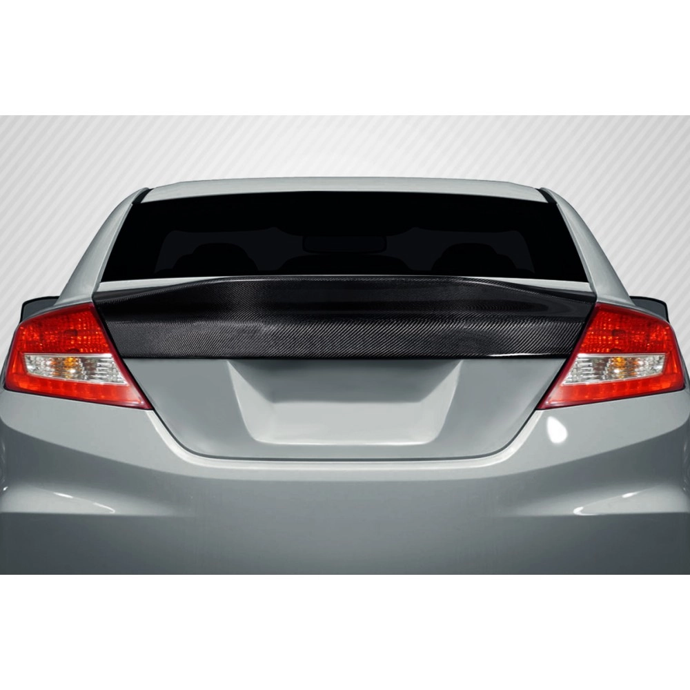 Carbon Creations 116778 - KMZ V2 Rear Wing Spoiler For 2012-2015 Honda Civic - 1 Piece