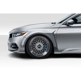 Duraflex 116909 - AK Spec Front Fender Flares For 2018-2022 Honda Accord - 4 Piece