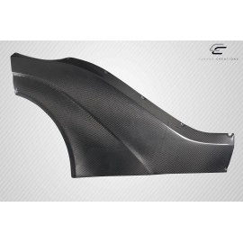 Carbon Creations 116965 - VRS Wide Body Rear Fender Flares For 2015-2021 WRX STI - 9 Piece