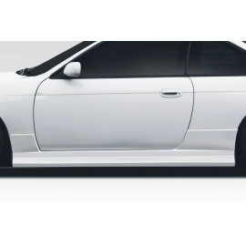 Duraflex 117074 - Super Drift Side Skirt Rocker Panels For 1995-1998 Nissan 240SX - 2 Piece