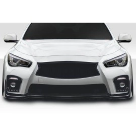 Duraflex 117096 - Bltz Front Bumper For 2014-2018 Infiniti Q50 - 1 Piece
