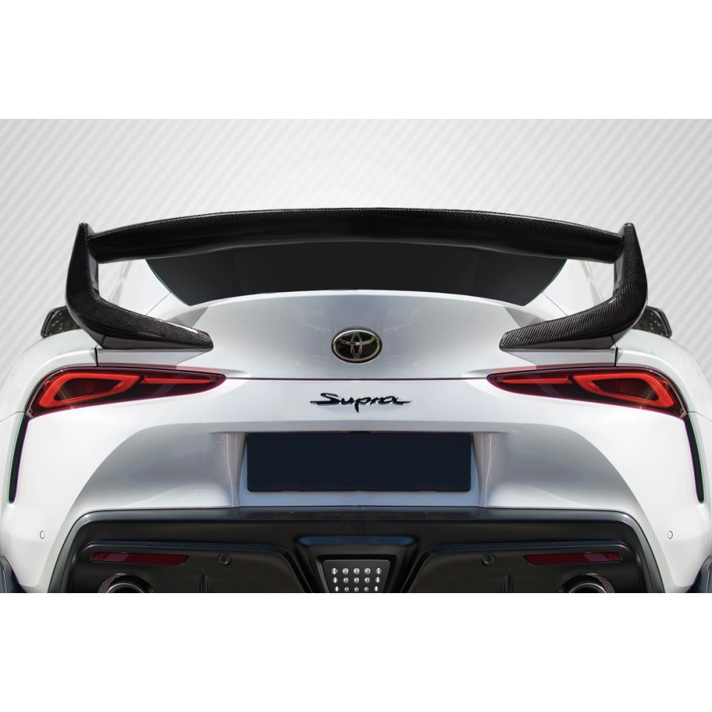 Carbon Creations 117230 - Super Speed Rear Wing Spoiler For 2019-2023 Toyota Supra A90 - 3 Piece