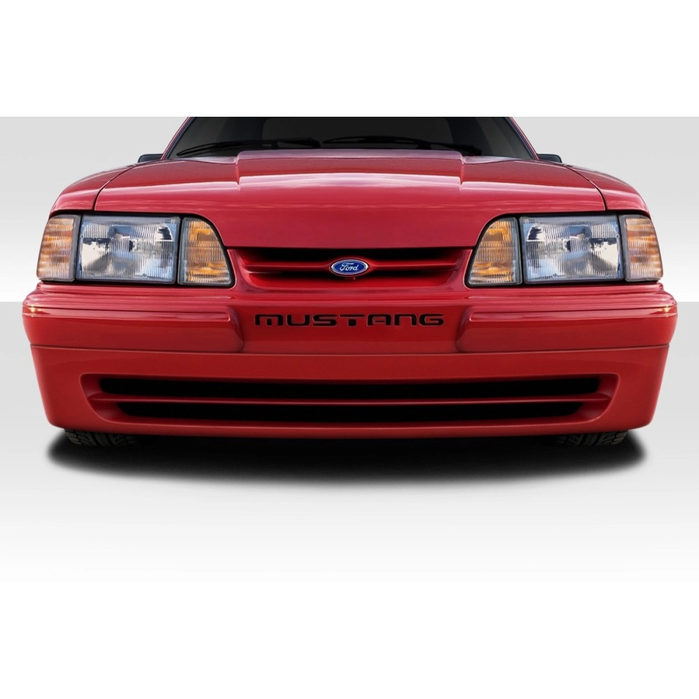 Duraflex 117280 - Apex Aero Front Bumper Add On For 1979-1993 Ford Mustang - 1 Piece