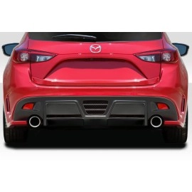 Duraflex 117282 - KSS Rear Bumper For 2014-2016 Mazdaspeed 3 - 1 Piece