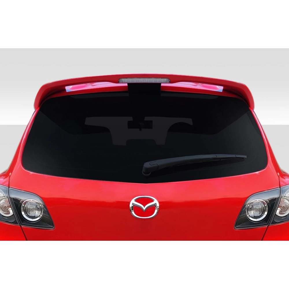 Duraflex 117306 - Speed3 Look Rear Wing Spoiler For 2004-2009 Mazda 3 - 1 Piece