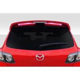 Duraflex 117306 - Speed3 Look Rear Wing Spoiler For 2004-2009 Mazda 3 - 1 Piece