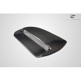 Carbon Creations 117377 - Hyperflow Hood Scoop For 2015-2021 Subaru WRX STI - 1 Piece