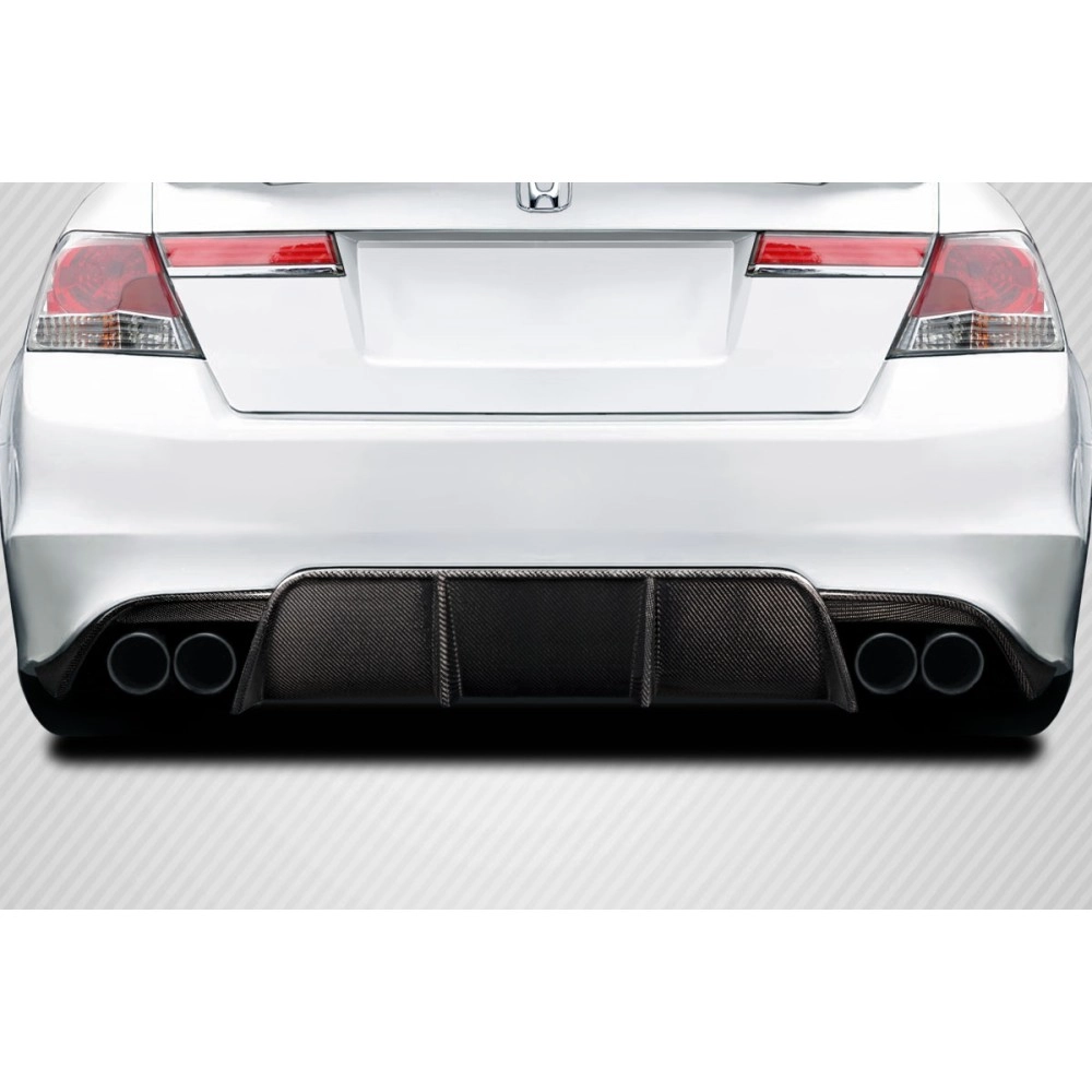 Carbon Creations 117545 - Ergo Rear Diffuser For 2008-2012 Honda Accord - 3 Piece