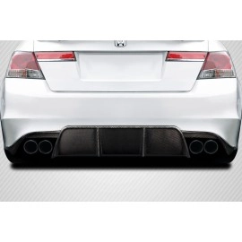 Carbon Creations 117545 - Ergo Rear Diffuser For 2008-2012 Honda Accord - 3 Piece