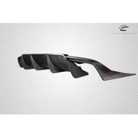 Carbon Creations 117545 - Ergo Rear Diffuser For 2008-2012 Honda Accord - 3 Piece