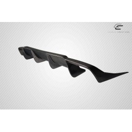 Carbon Creations 117545 - Ergo Rear Diffuser For 2008-2012 Honda Accord - 3 Piece
