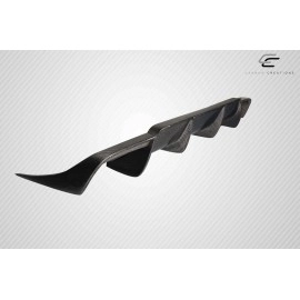 Carbon Creations 117545 - Ergo Rear Diffuser For 2008-2012 Honda Accord - 3 Piece