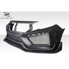 Duraflex 117584 - RBT Widebody Look Front Bumper For 2016-2021 Honda Civic - 1 Piece