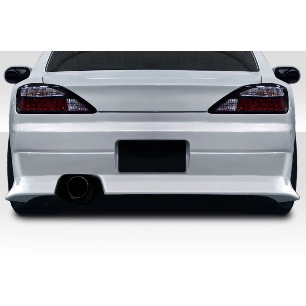 Duraflex 117717 - D1 Sport V3 Rear Bumper Cover For 1999-2002 Nissan S15 Silvia - 1 Piece