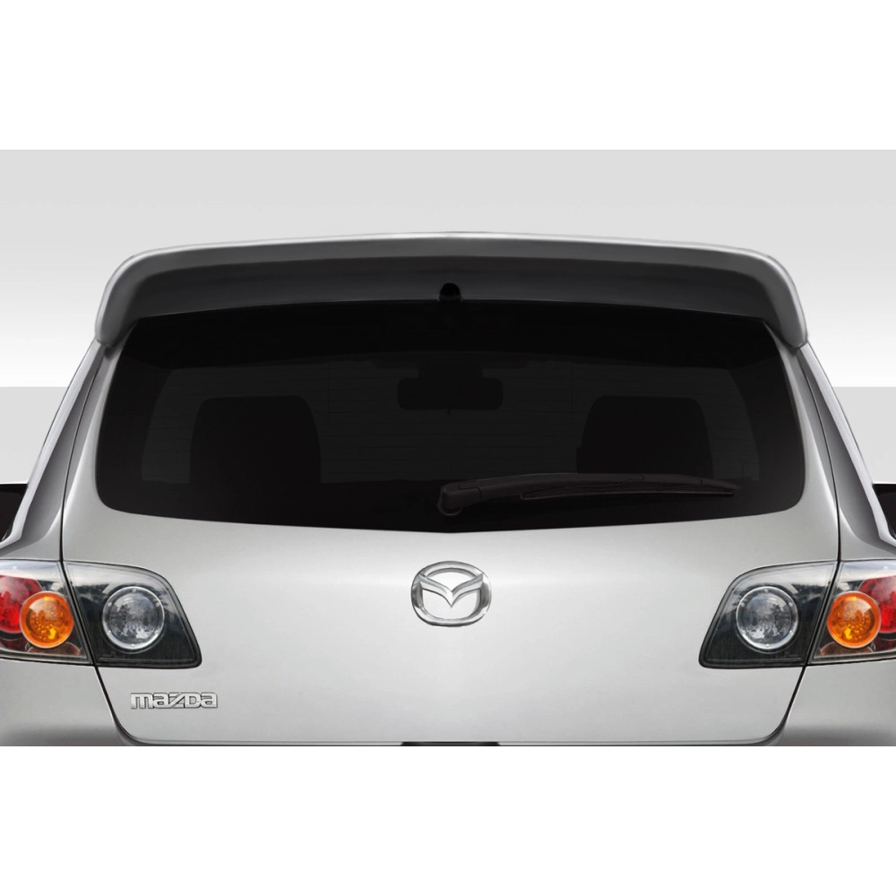Duraflex 118028 - SBR Ducktail Rear Wing Spoiler For 2004-2009 Mazda 3 - 1 Piece