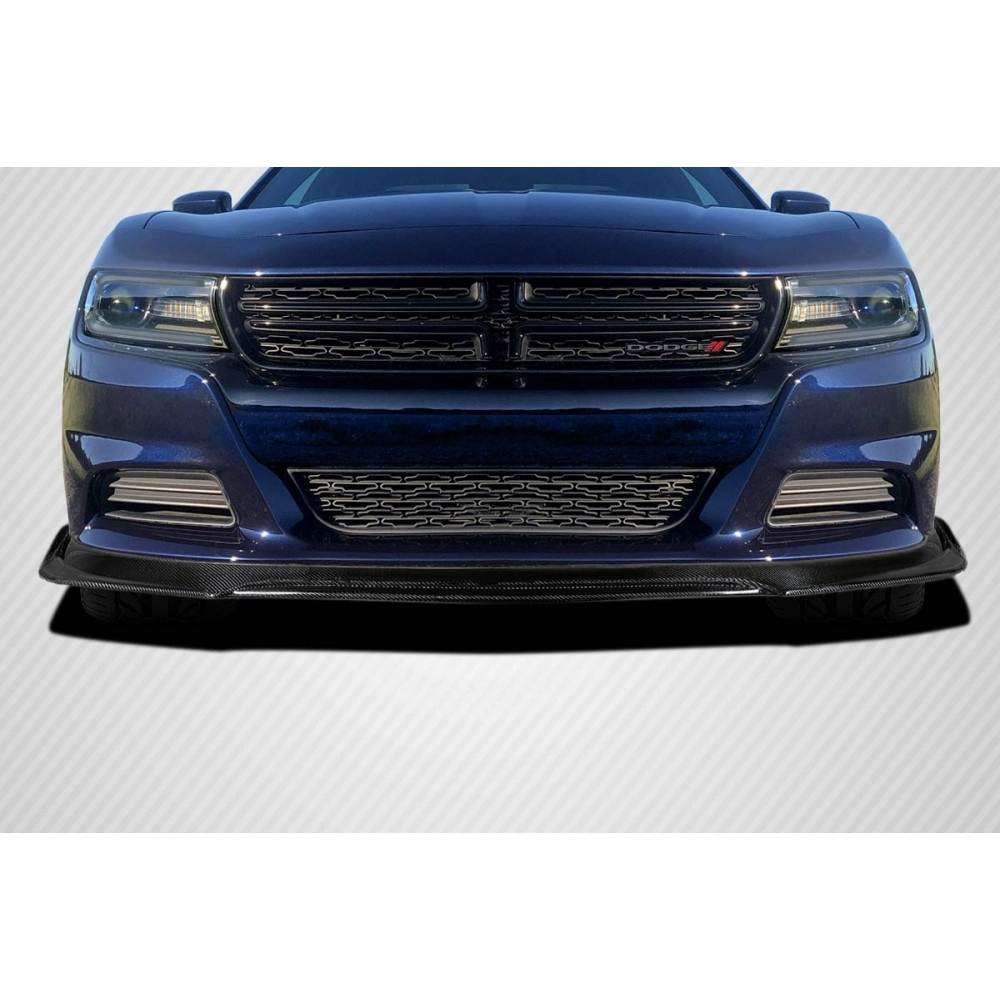 Carbon Creations 118073 - Sportline Front Lip Spoiler Air Dam For 2015-2023 Dodge Charger - 1 Piece